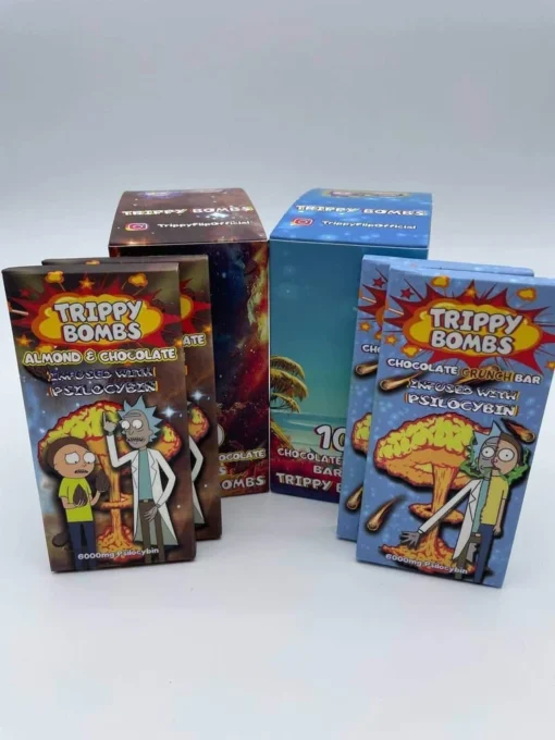 Trippy Bombs Mushroom Chocolate Bars For Sale Trippy Bombs Mushroom Chocolate Bars For Sale