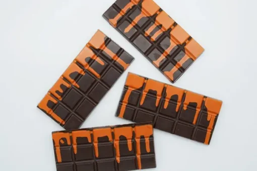 buy Orange Zest Vegan Drip Mushroom Chocolate Bars online