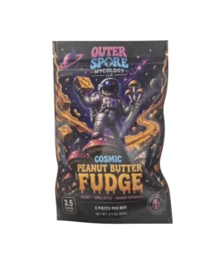 Outer Spore Mycology – Peanut Butter Fudge 3.5g bar Outer Spore Mycology – Peanut Butter Fudge 3.5g bar