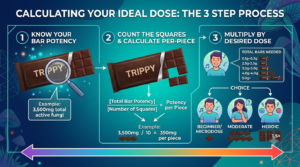 mushroom chocolate dosage
