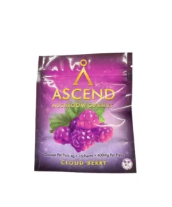 Buy Ascend – Cloud Berry Mushroom Gummies 4g Buy Ascend – Cloud Berry Mushroom Gummies 4g