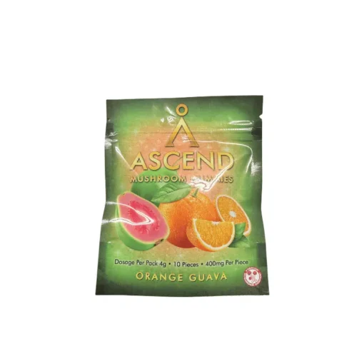 Buy Ascend – Orange Guava Mushroom Gummies 4g Buy Ascend – Orange Guava Mushroom Gummies 4g