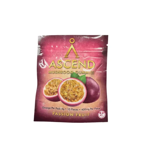 Buy Ascend – Passion Fruit Mushroom Gummies 4g Buy Ascend – Passion Fruit Mushroom Gummies 4g