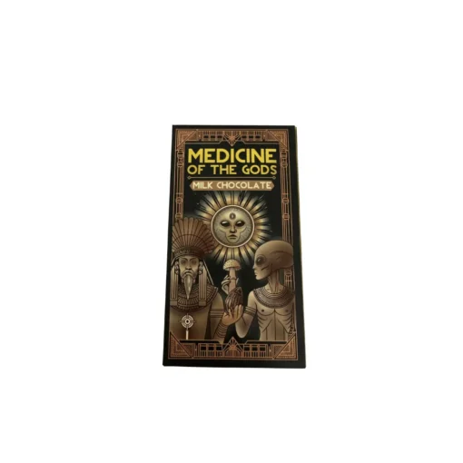 Buy Medicine Of The Gods – Milk Chocolate Mushroom Bar 5g
