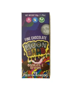 Buy Moon Bars – Cookies and Cream Mushroom Bar 4g