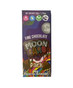 Buy Moon Bars – Dark Chocolate Mushroom Bar 4g