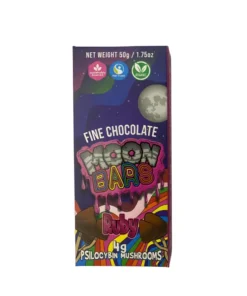Buy Moon Bars – Ruby Chocolate Mushroom Bar 4g