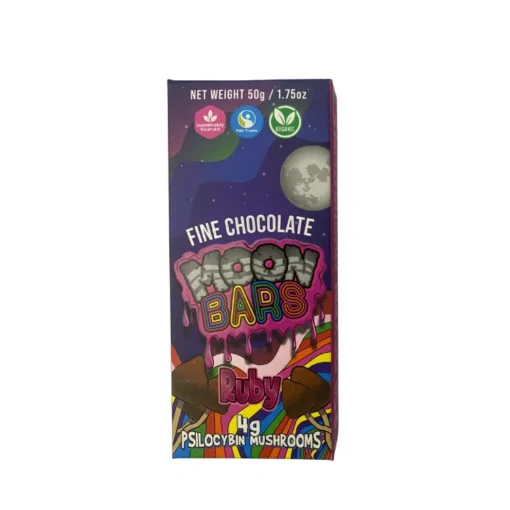 Buy Moon Bars – Ruby Chocolate Mushroom Bar 4g Buy Moon Bars – Ruby Chocolate Mushroom Bar 4g