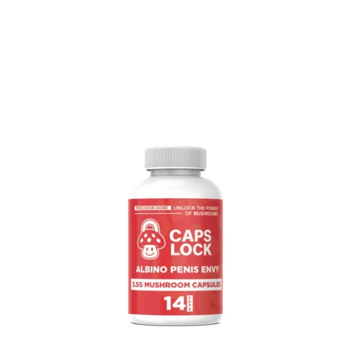 Caps Lock Albino Penis Envy 3.5g 14 Capsules