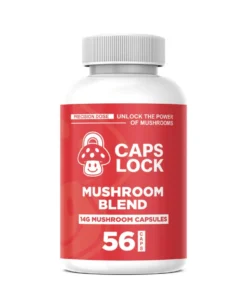 Caps Lock – Mushroom Blend 14g 56 Capsules Caps Lock – Mushroom Blend 14g 56 Capsules