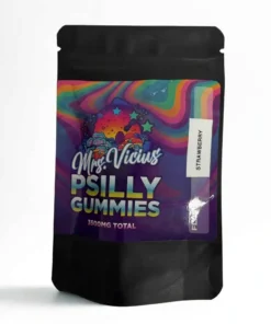 Mrs Vicius – Strawberry Psilly Mushroom Gummies Mrs Vicius – Strawberry Psilly Mushroom Gummies