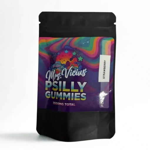 Mrs Vicius – Strawberry Psilly Mushroom Gummies