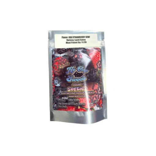 No Cap – XXX Strawberry Kiwi Softies (500mg per) No Cap – XXX Strawberry Kiwi Softies (500mg per)